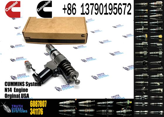 Common Rail Fuel Injector 4384360 4902924 6087807 3073995F 3080931F 3081315F for Sprayer Excavator N14 Injector Truck Auto parts