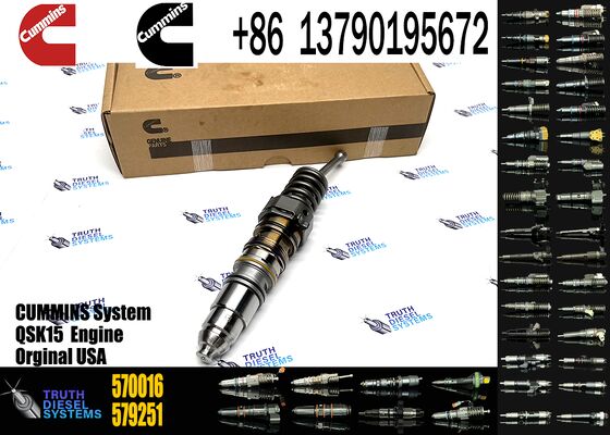 High Quality Diesel Fuel Injector 1521978 4076963 4903028 570016 for CcUMMINS SCANIA ISX DT12 02HPI QSX15 Engine