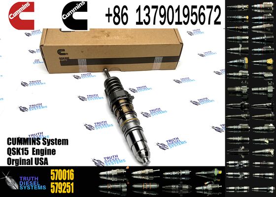 High Quality Diesel Fuel Injector 1521978 4076963 4903028 570016 for CcUMMINS SCANIA ISX DT12 02HPI QSX15 Engine