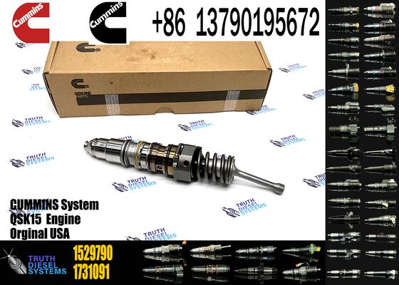 Factory High-quality Truck Engine Assembly Parts Fuel Injector 4928260 1529790 1521978 4088665 18346351 for ISX15 X15 Engine