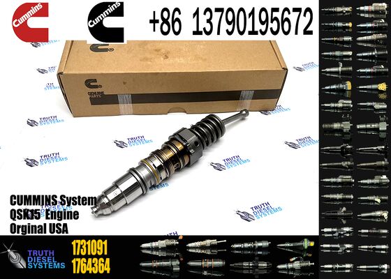 High Quality Construction Machinery Parts Common Rail Fuel Injector 1731091 579253 for Cum-mins QXS15 ISX15 Sca-nia DT12 DC13