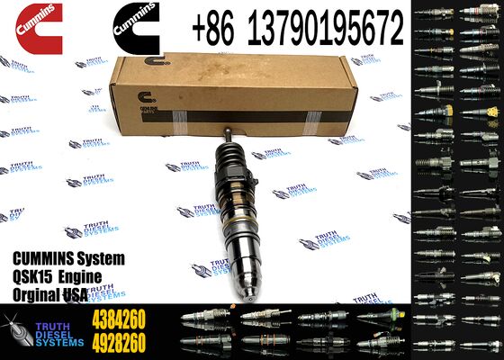 4062568 4088725 1764365 4062569 4384260 4076912 4928260 Diesel Engine Fuel Injector For Ccummins QSX15 ISX15 X15