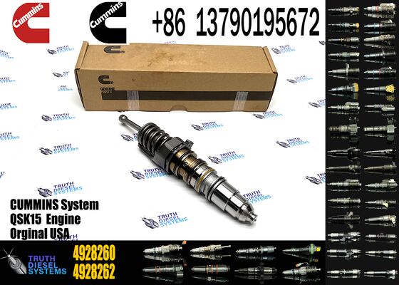 Factory High-quality Truck Engine Assembly Parts Fuel Injector 4928260 1529790 1521978 4088665 18346351 for ISX15 X15 Engine