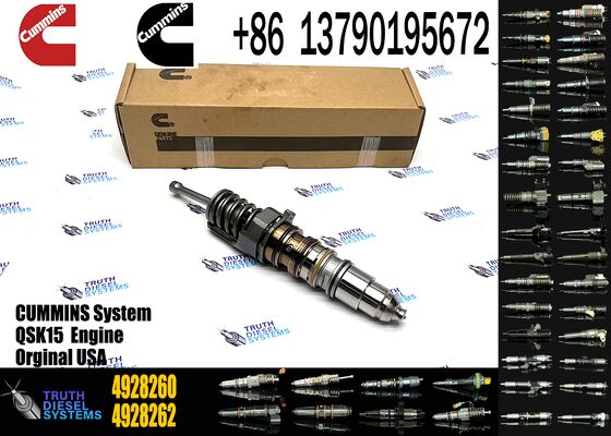 Factory High-quality Truck Engine Assembly Parts Fuel Injector 4928260 1529790 1521978 4088665 18346351 for ISX15 X15 Engine