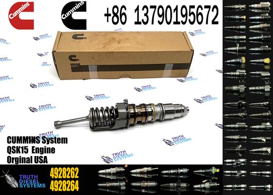 Common Rail Fuel Injector 4088665 4384260 4928260 4928262 4928264 for Sprayer Excavator QSX15 Injector Truck Auto parts