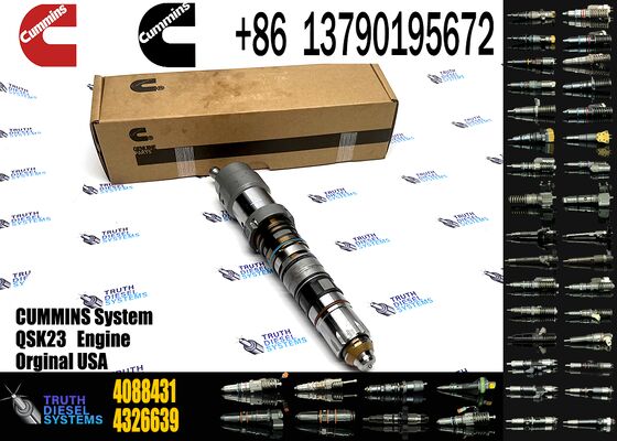 Wholesale High-performance Fuel Components Diesel Fuel Injector 4902827 4077076 4902828 4088431 4087887 for QSK23 Diesel Engine