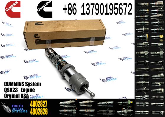 Wholesale High-performance Fuel Components Diesel Fuel Injector 4902827 4077076 4902828 4088431 4087887 for QSK23 Diesel Engine
