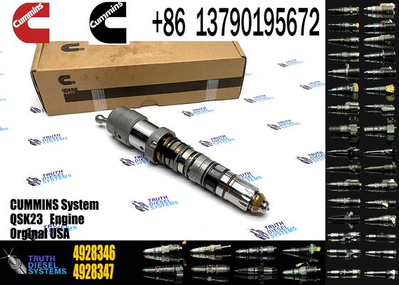 New QSK60 Diesel Engine Fuel Injector Diesel Common Rail Fuel Injector 3408282 4010029 4928345 4088416 4928346 4326780