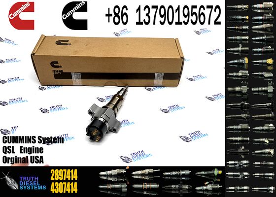 Common Rail Injector 4327072 4384165 for Ccummins ISC8.3 ISL9.5 Engine diesel Injector Nozzle 4327072 4384165 2897414