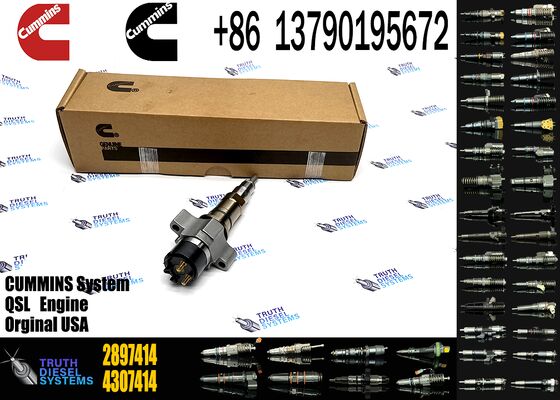 Common Rail Injector 4327072 4384165 for Ccummins ISC8.3 ISL9.5 Engine diesel Injector Nozzle 4327072 4384165 2897414