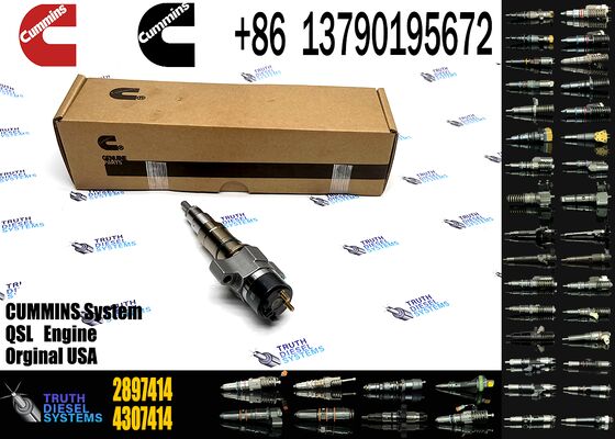 Common Rail Injector 4327072 4384165 for Ccummins ISC8.3 ISL9.5 Engine diesel Injector Nozzle 4327072 4384165 2897414