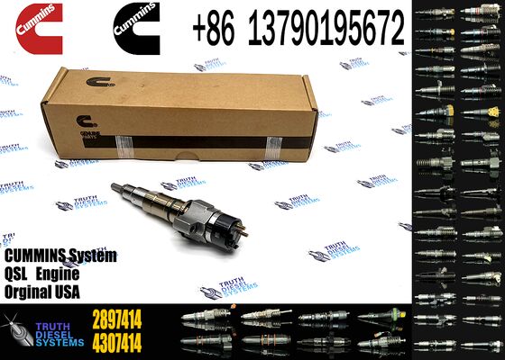 Common Rail Injector 4327072 4384165 for Ccummins ISC8.3 ISL9.5 Engine diesel Injector Nozzle 4327072 4384165 2897414