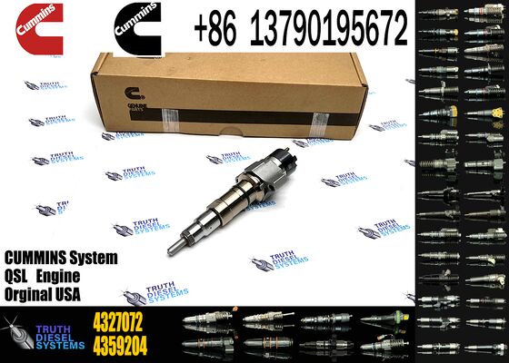 2897414 New High Quality Stainless Steel Common Rail Diesel Fuel Injector Delphii 4327072 Replacement for Truck BusFuel System
