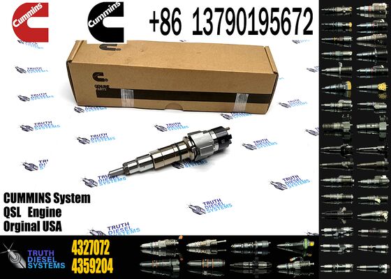 2897414 New High Quality Stainless Steel Common Rail Diesel Fuel Injector Delphii 4327072 Replacement for Truck BusFuel System