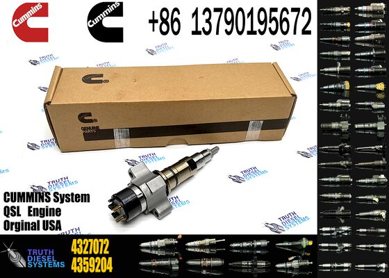 2897414 New High Quality Stainless Steel Common Rail Diesel Fuel Injector Delphii 4327072 Replacement for Truck BusFuel System