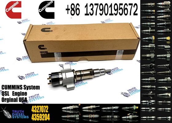 2897414 New High Quality Stainless Steel Common Rail Diesel Fuel Injector Delphii 4327072 Replacement for Truck BusFuel System
