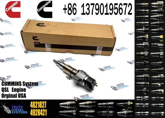 Construction Machinery 2897414 4327072 4821827 4928421 Diesel Engine Fuel Injector For Ccummins ISL 9.5 ISLE ISC ISC8.3 ISC83