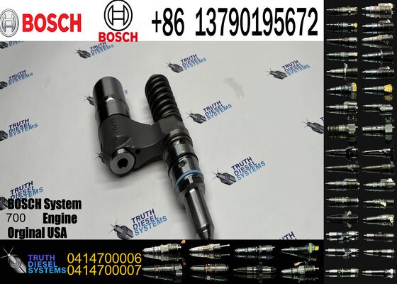 High Quality Truck Diesel Engine Fuel Injector Assembly Fuel Injector 504100287 0414700006 for Bosch Engine for Iv-eco Series