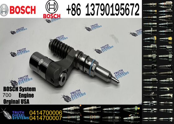 High Quality Truck Diesel Engine Fuel Injector Assembly Fuel Injector 504100287 0414700006 for Bosch Engine for Iv-eco Series
