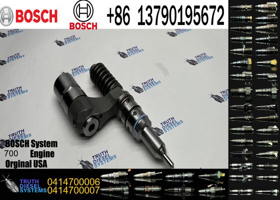 High Quality Truck Diesel Engine Fuel Injector Assembly Fuel Injector 504100287 0414700006 for Bosch Engine for Iv-eco Series