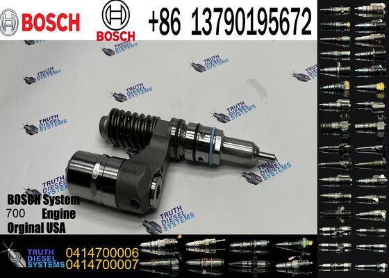 High Quality Truck Diesel Engine Fuel Injector Assembly Fuel Injector 504100287 0414700006 for Bosch Engine for Iv-eco Series
