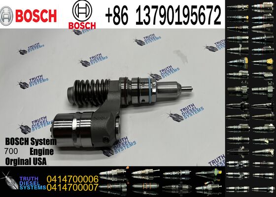 High Quality Truck Diesel Engine Fuel Injector Assembly Fuel Injector 504100287 0414700006 for Bosch Engine for Iv-eco Series