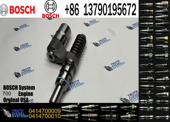 Remanufactured Diesel Fuel Injector 0414700009 2995484 for Excavator Ive-co (small) Truck Auto Parts Excavator Truck Steel