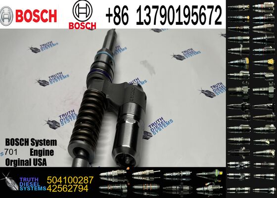 High Quality Truck Diesel Engine Fuel Injector Assembly Fuel Injector 504100287 0414700006 for Bbosch Engine for Iv-eco Series