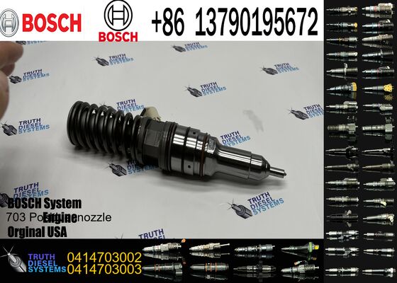 Reman Fuel Injector 0414703002 0414703003 0414703005 0414703007 0986441028 0986441029 0986441030 for Detroit Ccummins 12.7L 14.0L