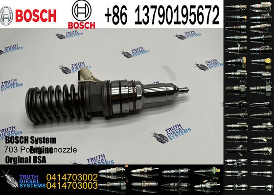 Reman Fuel Injector 0414703002 0414703003 0414703005 0414703007 0986441028 0986441029 0986441030 for Detroit Ccummins 12.7L 14.0L