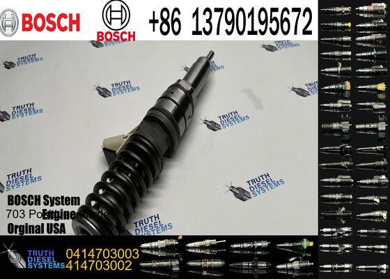 Reman Fuel Injector 0414703002 0414703003 0414703005 0414703007 0986441028 0986441029 0986441030 for Detroit Ccummins 12.7L 14.0L