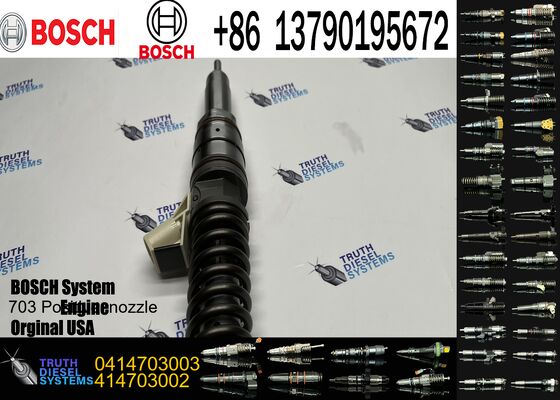 Reman Fuel Injector 0414703002 0414703003 0414703005 0414703007 0986441028 0986441029 0986441030 for Detroit Ccummins 12.7L 14.0L