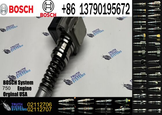 0414750004 02112706 20450666 Unit Pump Diesel Fuel Injector Compatible with EC210B EC290B D6D D7D VOE20450666 Engine