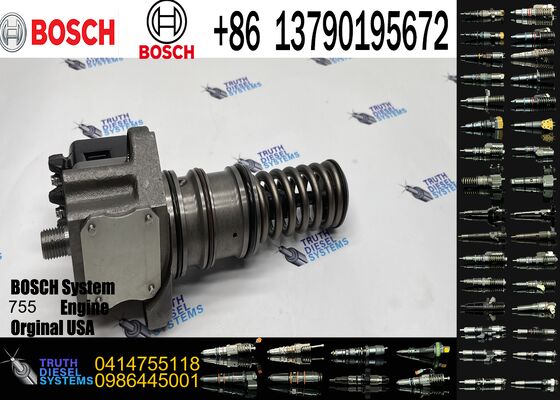 Best-Selling High Quality Common Rail Unit Fuel Pump 10116257 0414755018 0414755118 Excavator Truck Parts
