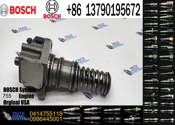 Best-Selling High Quality Common Rail Unit Fuel Pump 10116257 0414755018 0414755118 Excavator Truck Parts