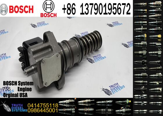 Best-Selling High Quality Common Rail Unit Fuel Pump 10116257 0414755018 0414755118 Excavator Truck Parts