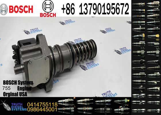 Best-Selling High Quality Common Rail Unit Fuel Pump 10116257 0414755018 0414755118 Excavator Truck Parts