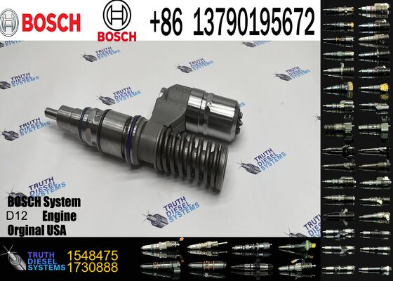 High Quality Diesel Electronic Control Unit Fuel Injector 0414701075 1548475 1766551 for Sca-nia Bo-sch DC16 Heavy-duty Truck