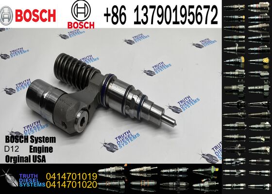 Heavy Truck Fuel Injector Unit Diesel Fuel Injector 0414701019 0414701082 1440579 1548472 DC11 DC12 DC16 Engine for Scania P340