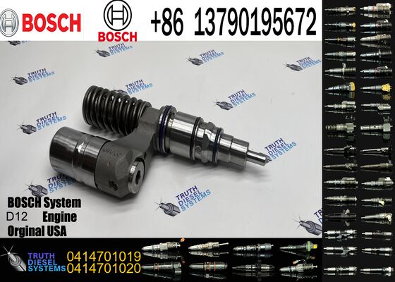 Heavy Truck Fuel Injector Unit Diesel Fuel Injector 0414701019 0414701082 1440579 1548472 DC11 DC12 DC16 Engine for Scania P340