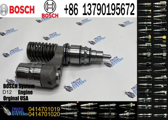 Heavy Truck Fuel Injector Unit Diesel Fuel Injector 0414701019 0414701082 1440579 1548472 DC11 DC12 DC16 Engine for Scania P340