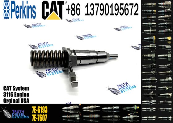 Excavator Engine Injector 0R-8682 7E-6193 105-1694 1278216 Fuel Injector for 3114 3116 Engine