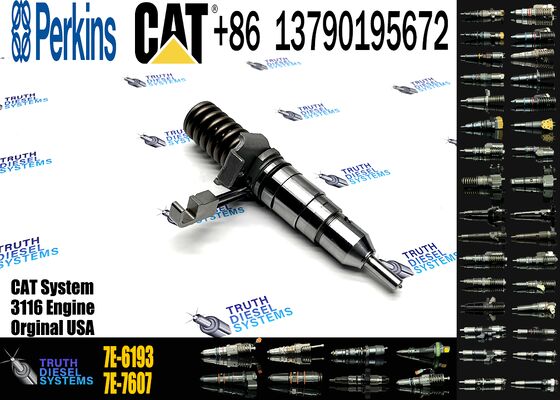 Excavator Engine Injector 0R-8682 7E-6193 105-1694 1278216 Fuel Injector for 3114 3116 Engine