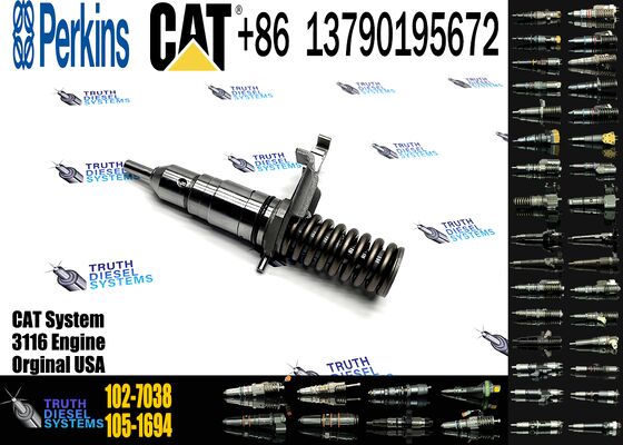Diesel Common Rail Fuel Injector 101-8673 102-7038 105-1694 Mechanical Injector for Excavator Engine 3116