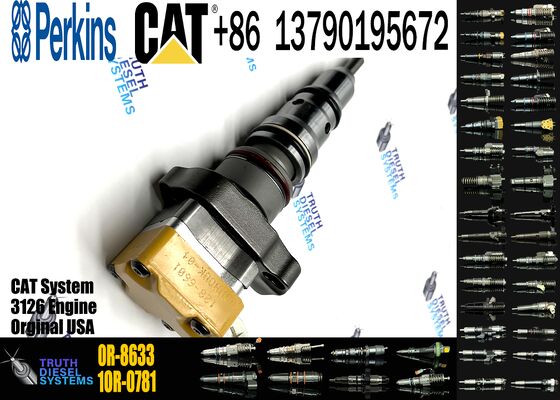 New Fuel Injector 162-0218 0R-8633 135-2581 127-8220 0R-8467 For Construction Machinery Excavator Diesel Engine