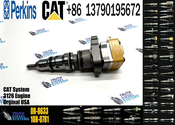 New Fuel Injector 162-0218 0R-8633 135-2581 127-8220 0R-8467 For Construction Machinery Excavator Diesel Engine