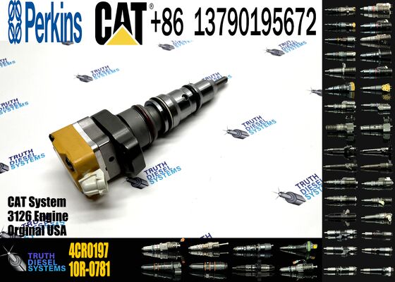 10R-0782 196-1401 218-4109 4CR0197 128-6601 155-8723 173-9272 Diesel Engine Fuel Injector For CCaterpillar CAT 3126 3126B