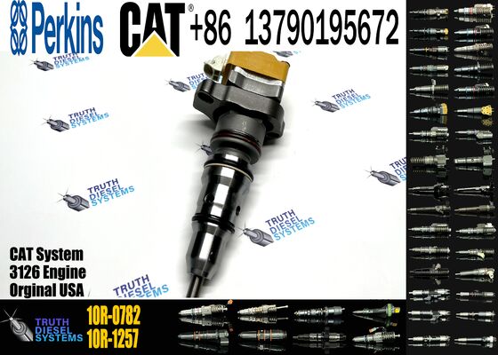 New High Quality Diesel Fuel Injector Assembly for 3126B Engine 10R0782 10R-0782 196-4229 1964229 Stainless Steel 6 Month