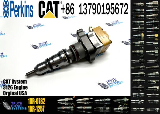 New High Quality Diesel Fuel Injector Assembly for 3126B Engine 10R0782 10R-0782 196-4229 1964229 Stainless Steel 6 Month