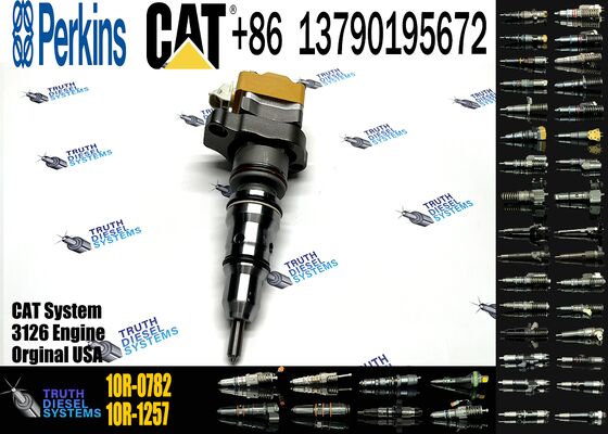 New High Quality Diesel Fuel Injector Assembly for 3126B Engine 10R0782 10R-0782 196-4229 1964229 Stainless Steel 6 Month